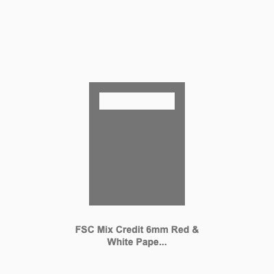 FSC certified red and white striped paper straws, 6mm bore, 200mm long, 250 per box
